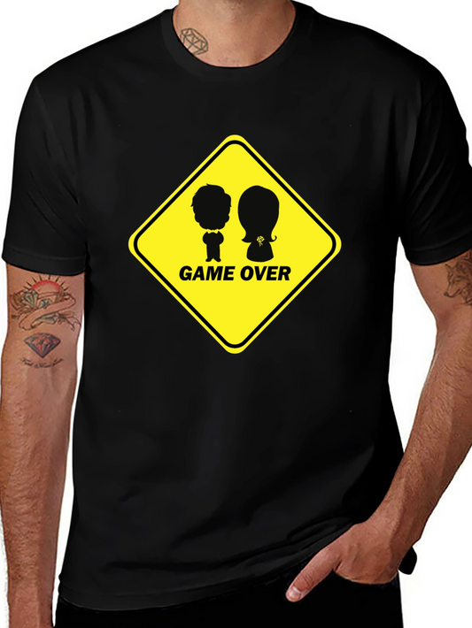 Game Over Black T-Shirt