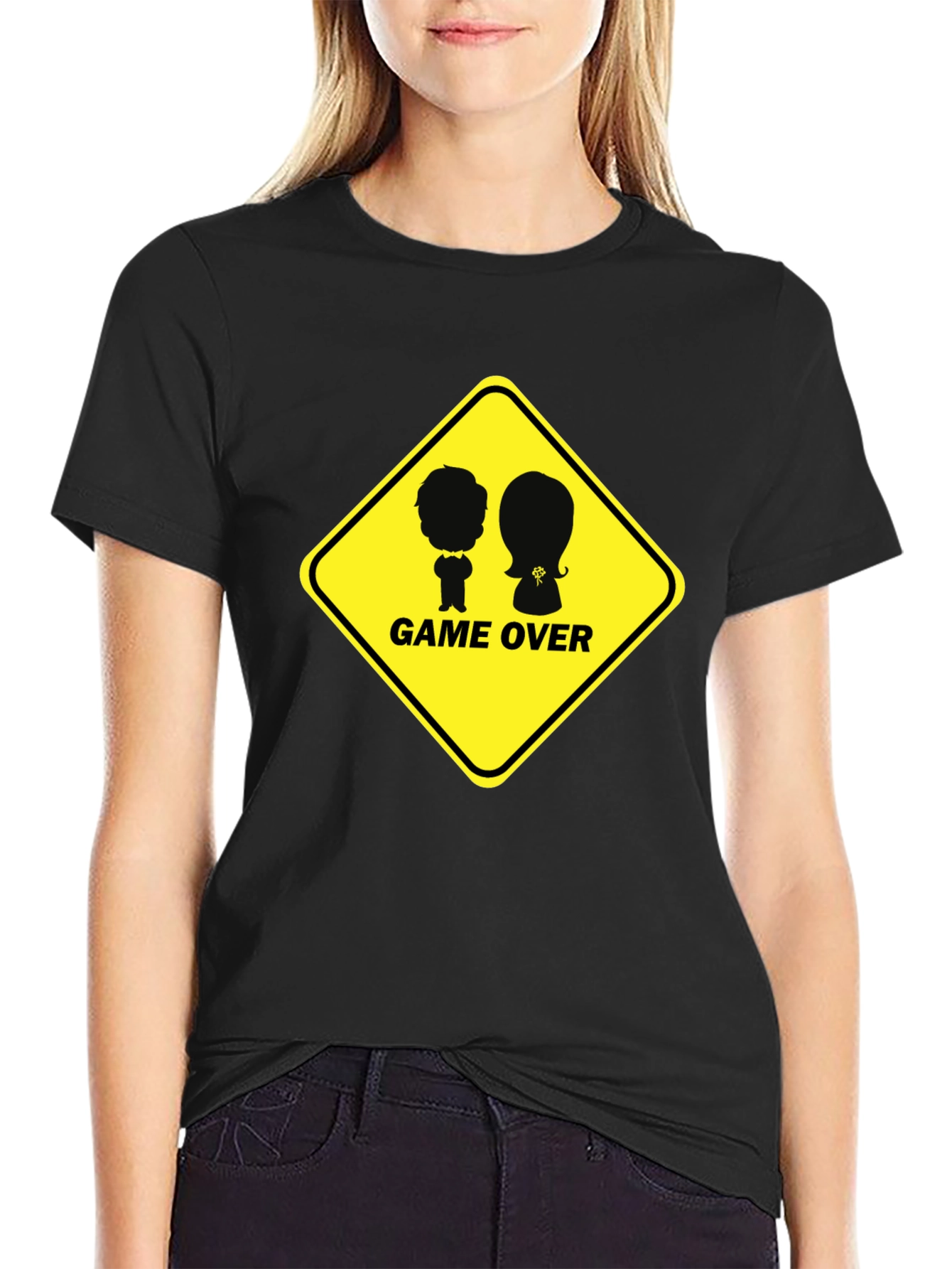 Game Over Black T-Shirt