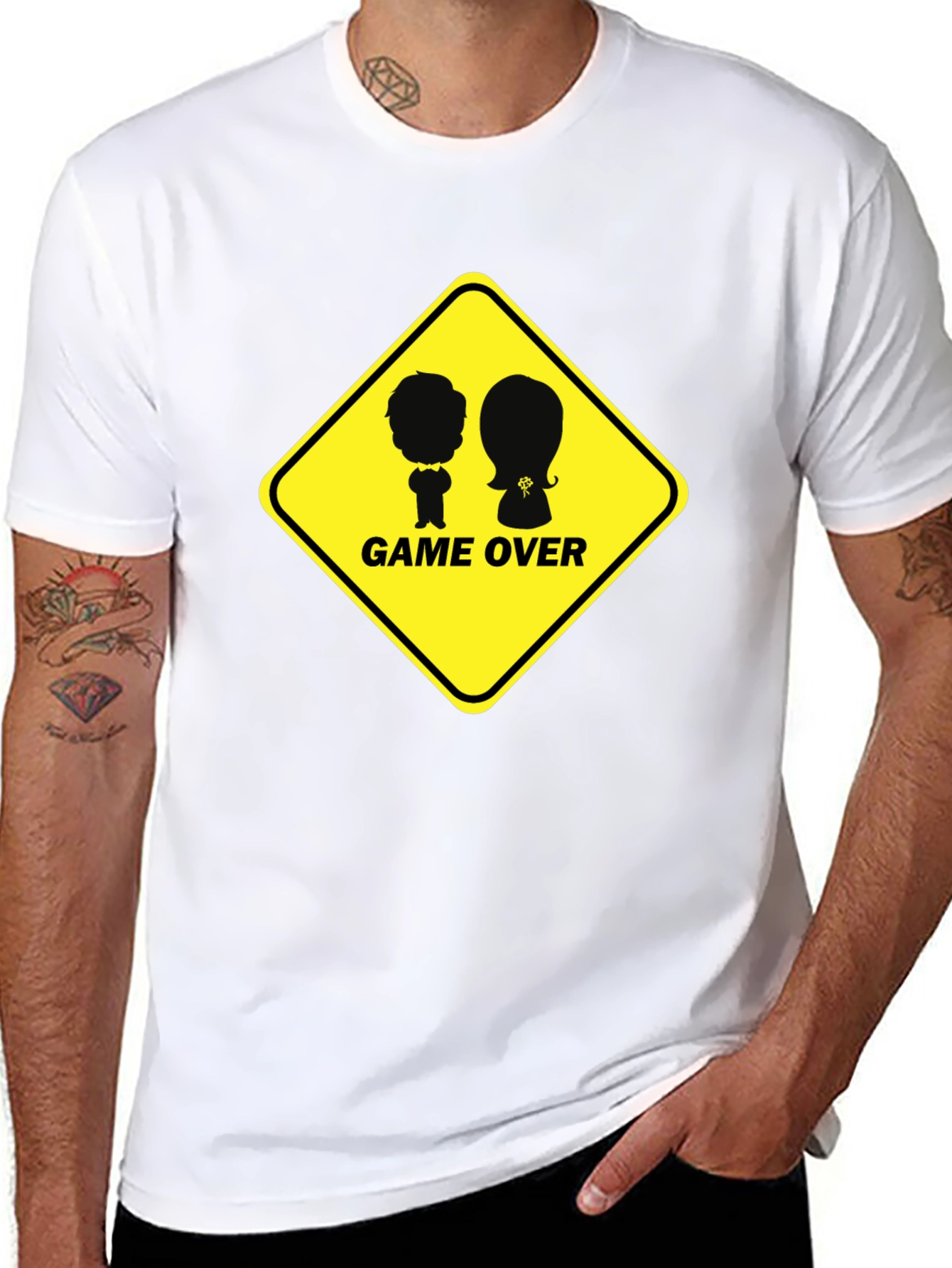 Game Over Black T-Shirt