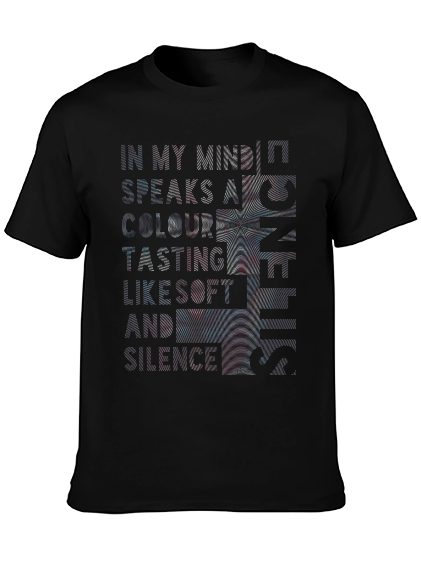 Abstract Graphic Print T-Shirt - Soft Style