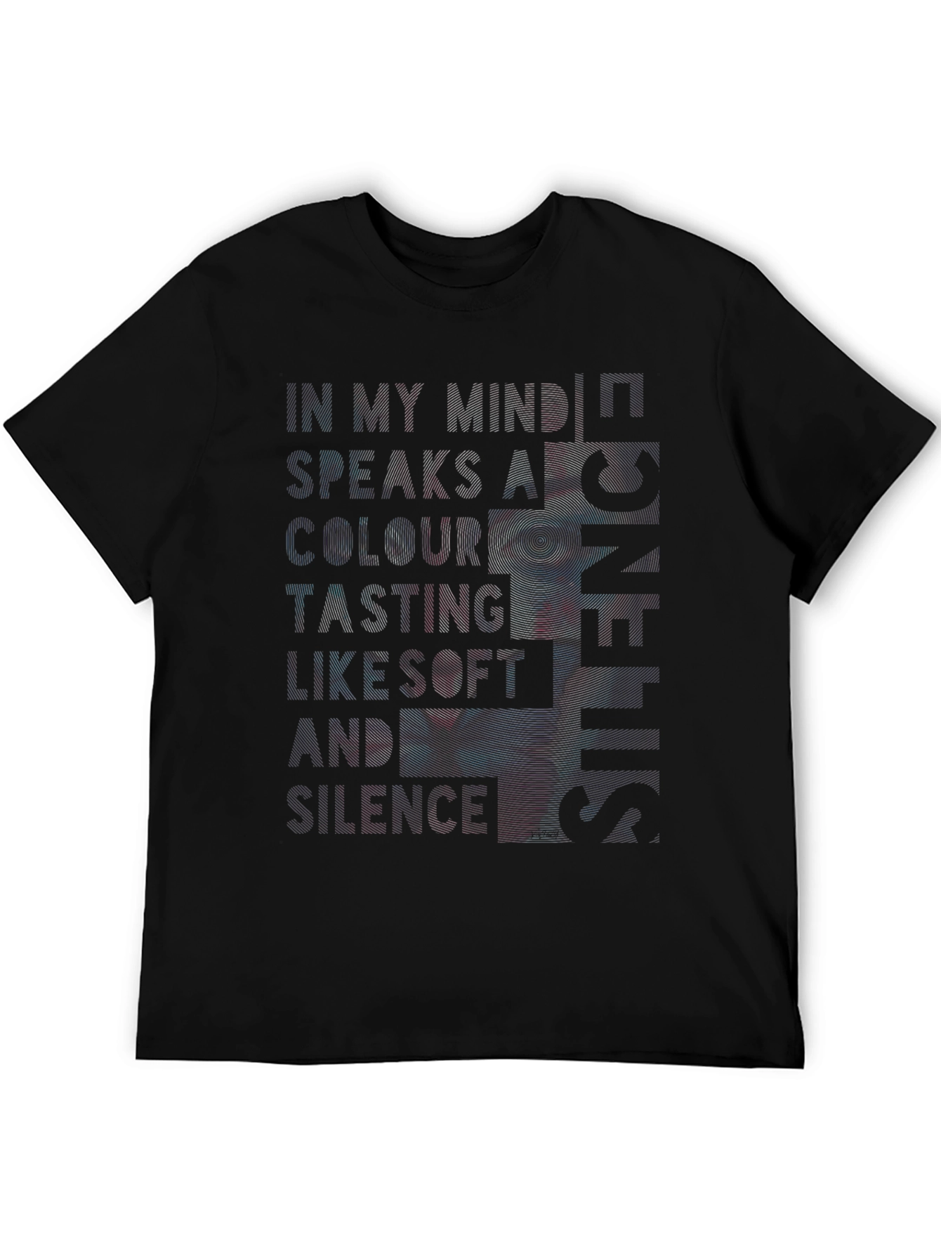 Abstract Graphic Print T-Shirt - Soft Style