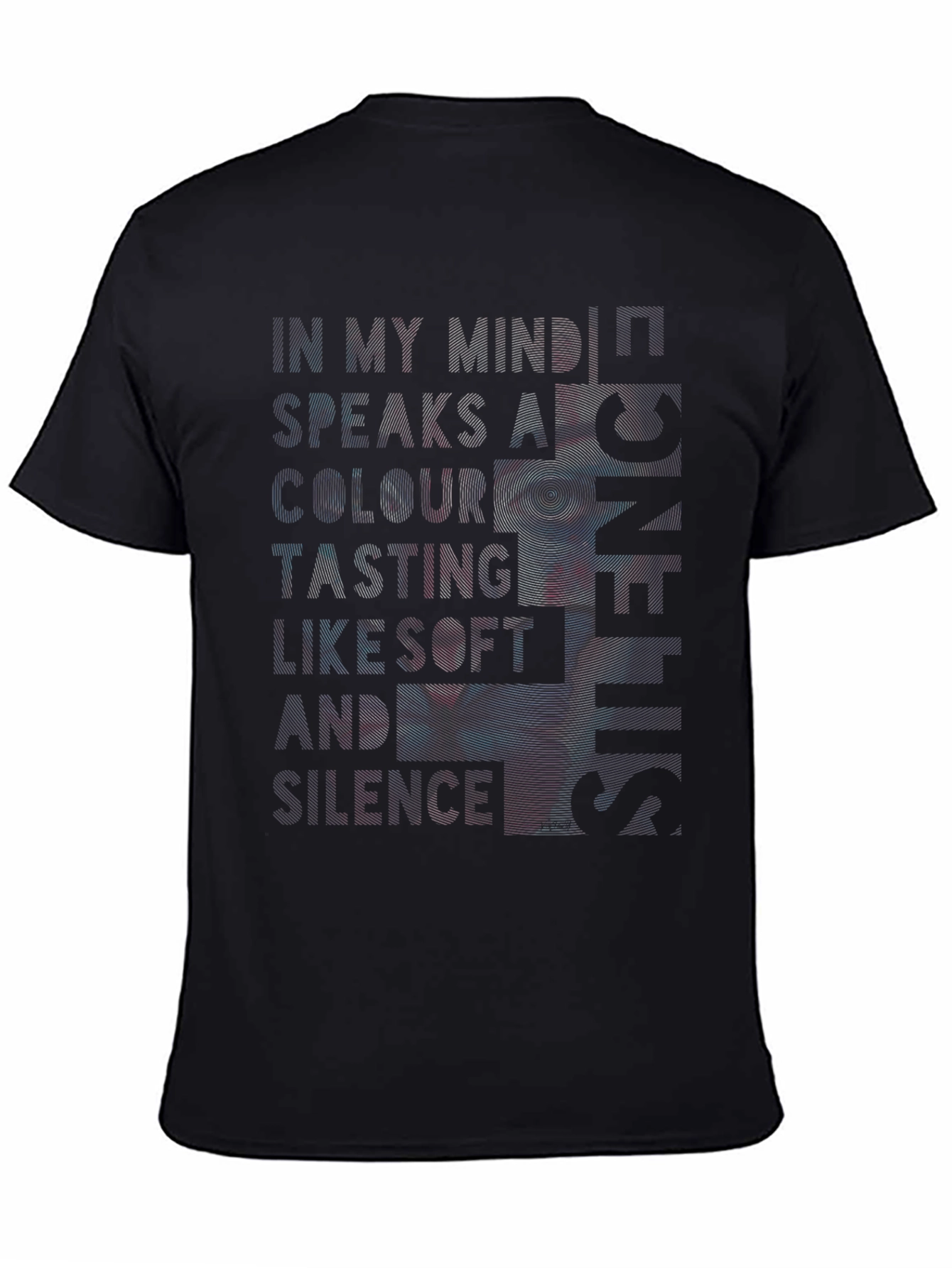 Abstract Graphic Print T-Shirt - Soft Style