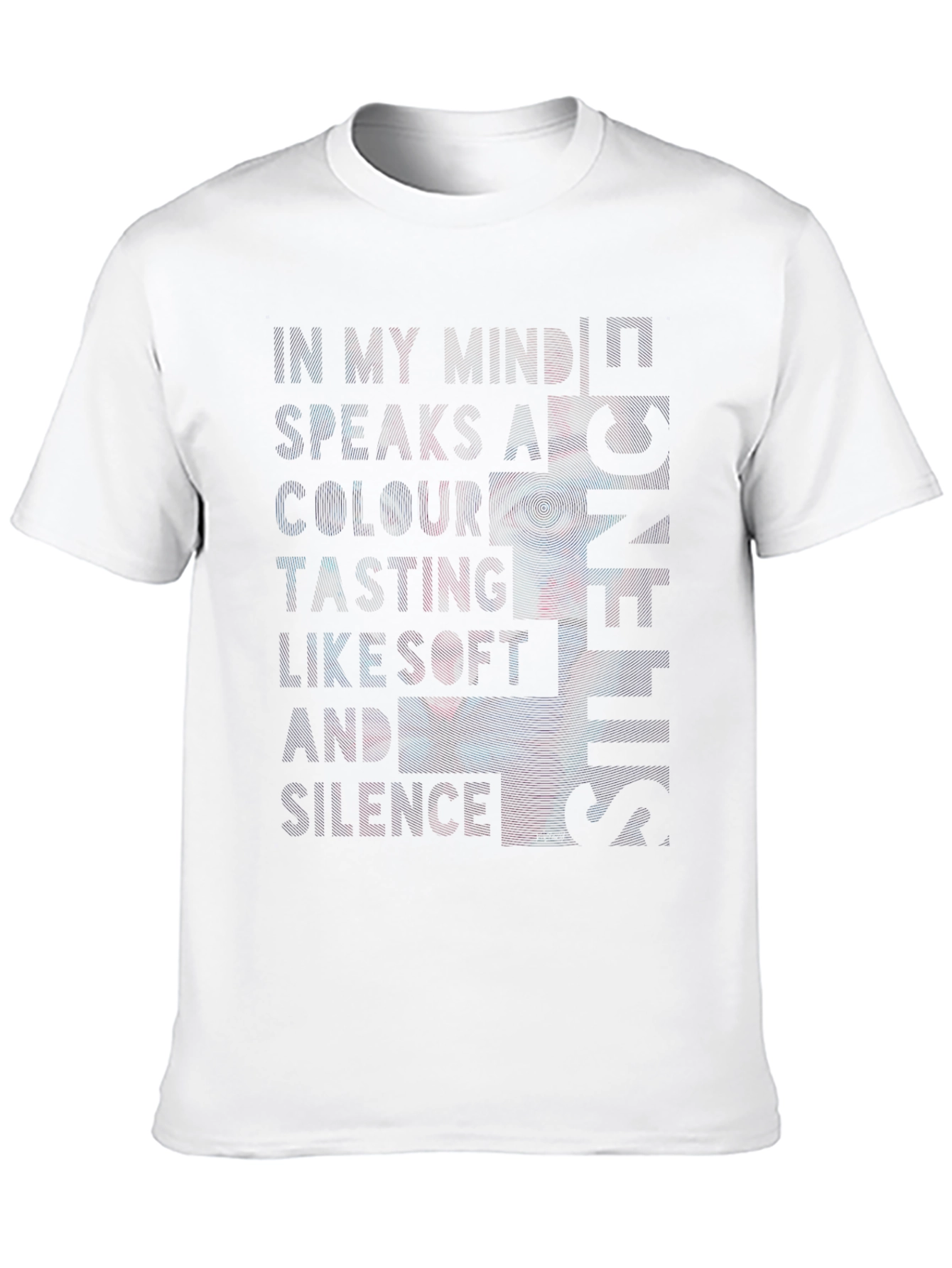 Abstract Graphic Print T-Shirt - Soft Style