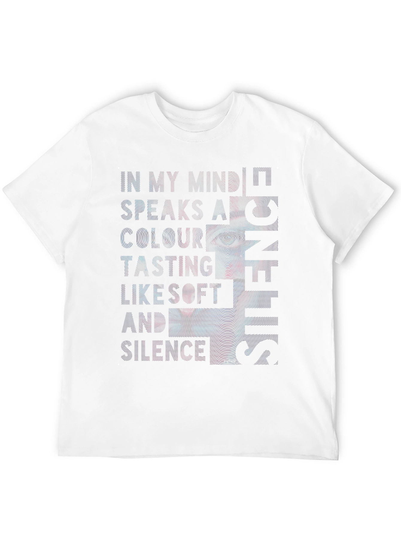 Abstract Graphic Print T-Shirt - Soft Style