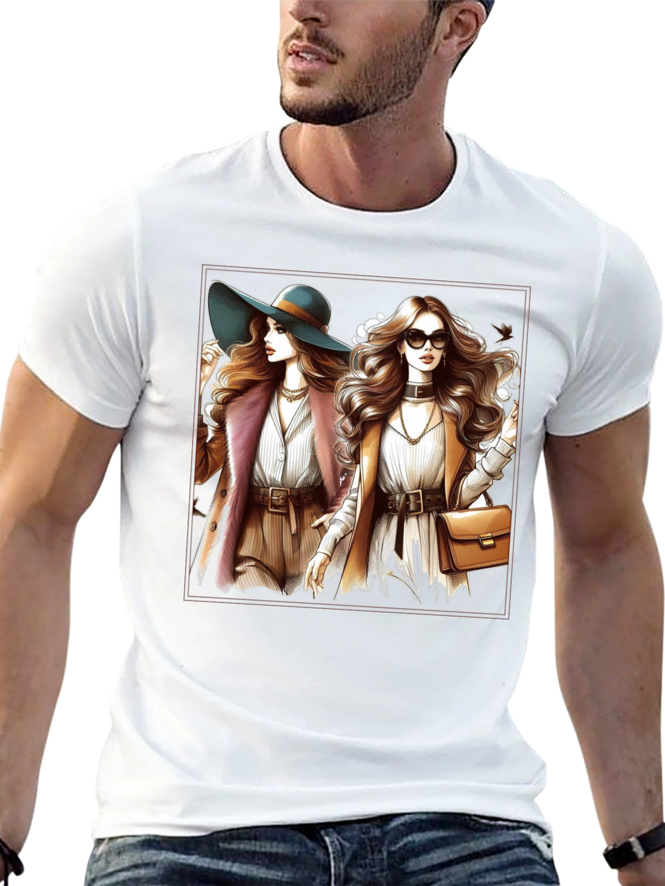 Stylish Women Graphic Tee - Urban Fashion