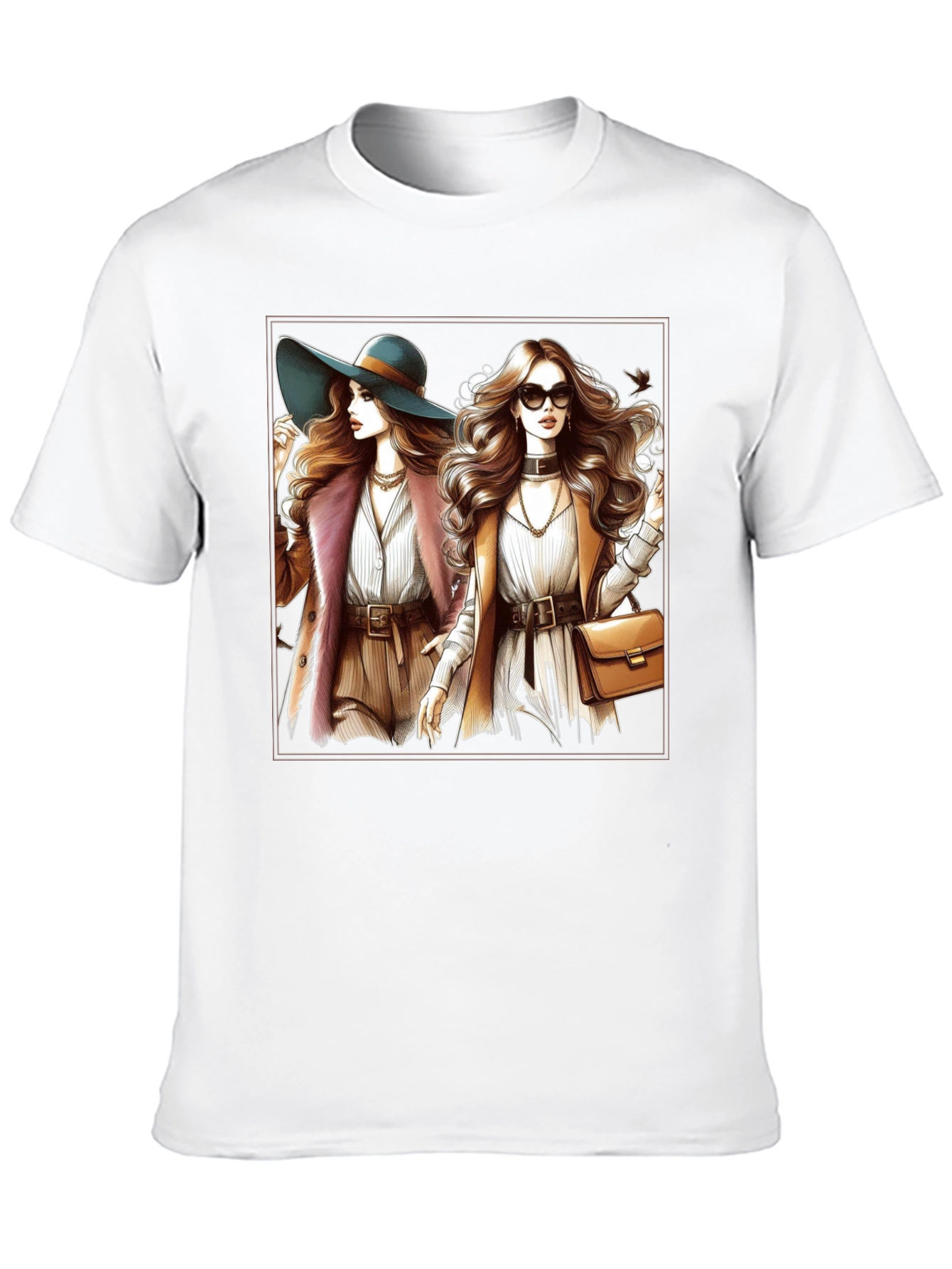 Stylish Women Graphic Tee - Urban Fashion
