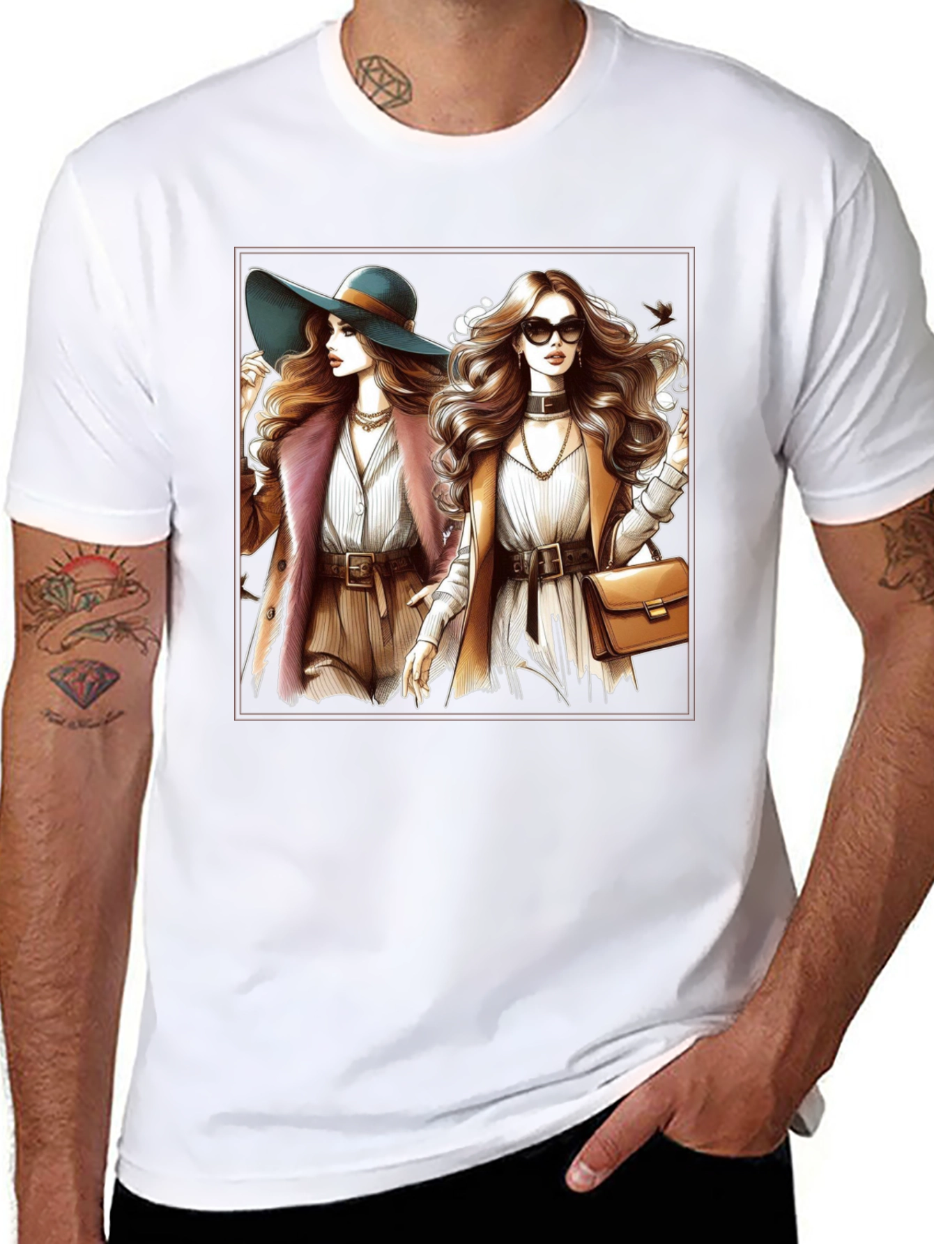 Stylish Women Graphic Tee - Urban Fashion
