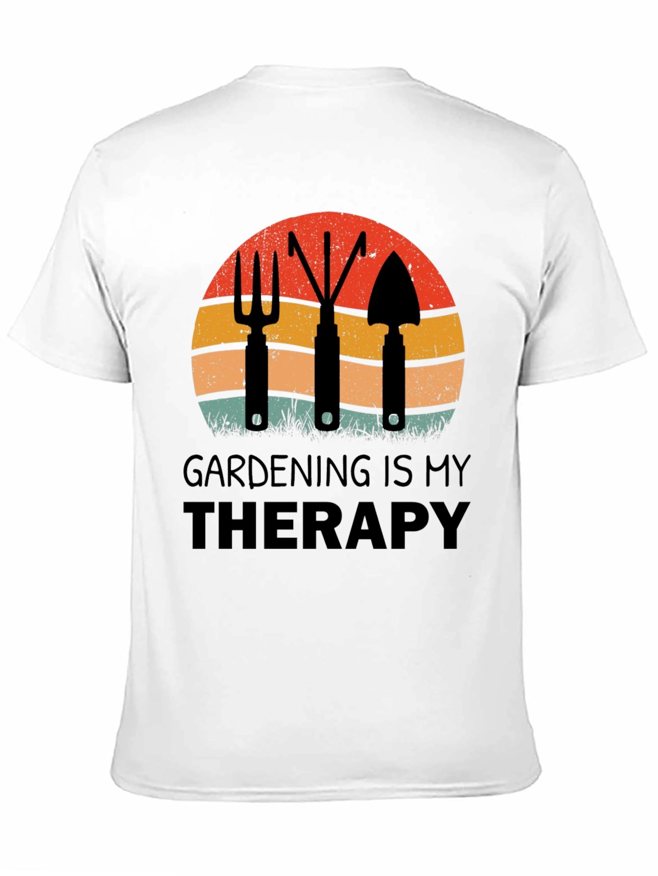 Gardening is My Therapy Graphic T-Shirt