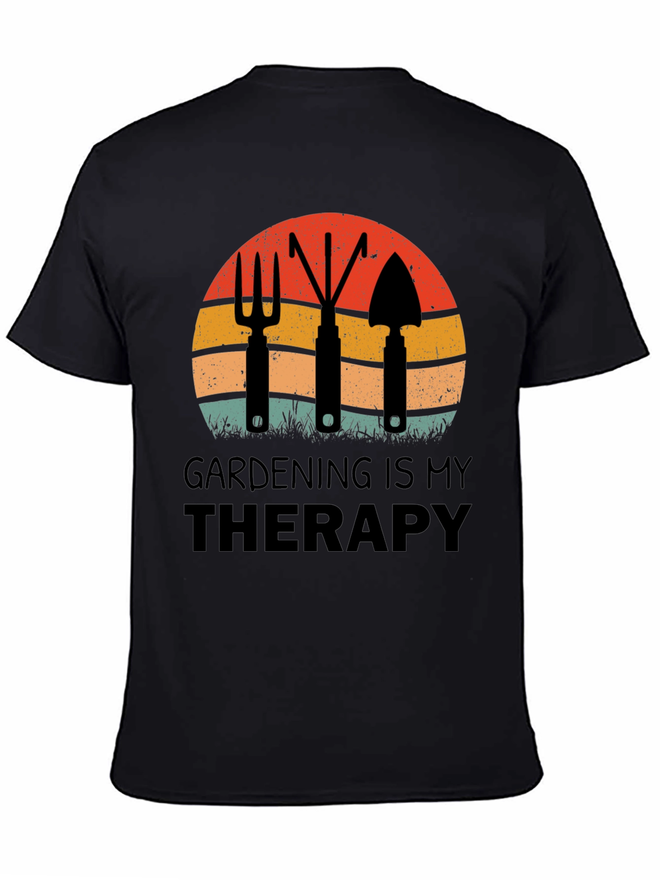 Gardening is My Therapy Graphic T-Shirt