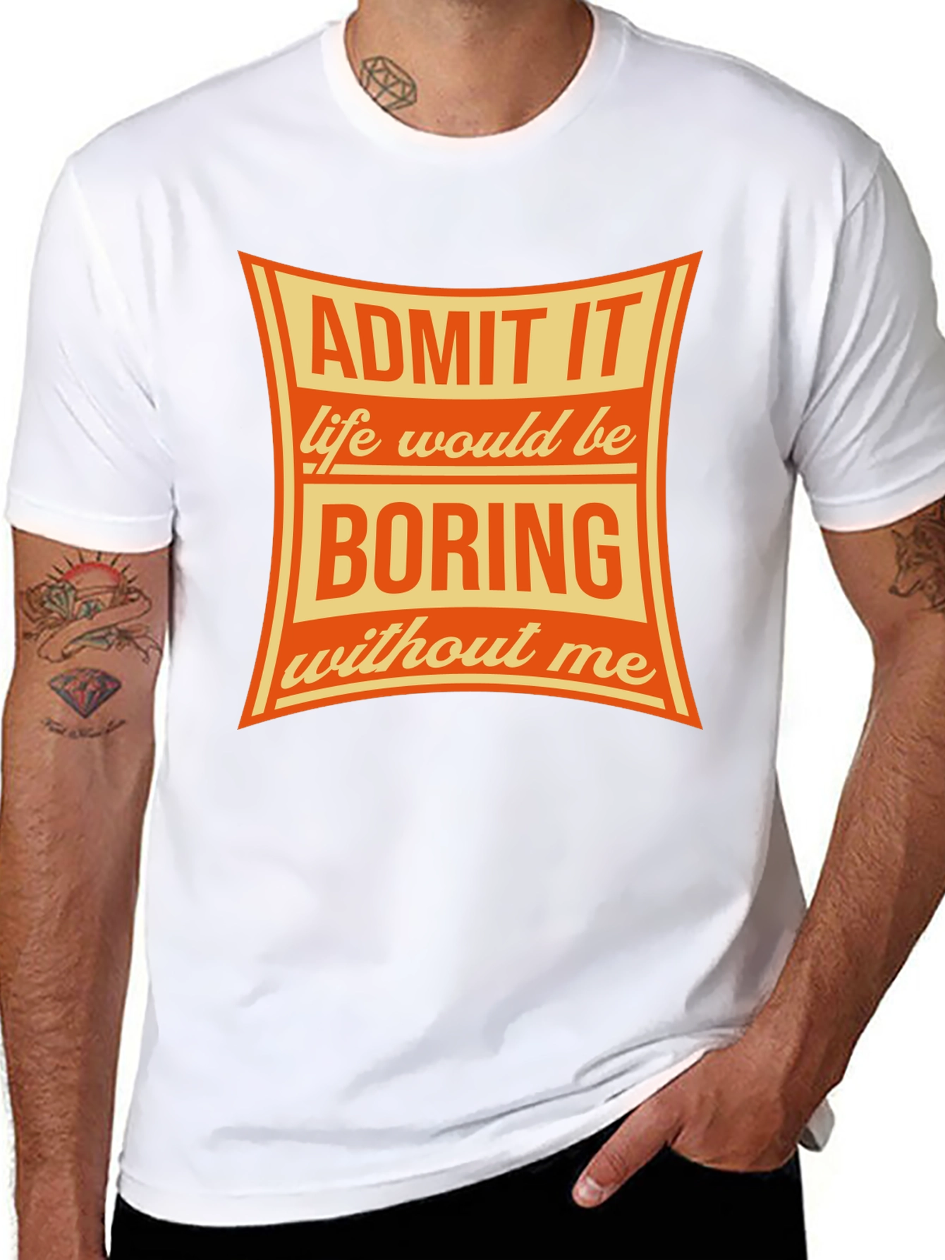 Admit It Funny Graphic T-Shirt