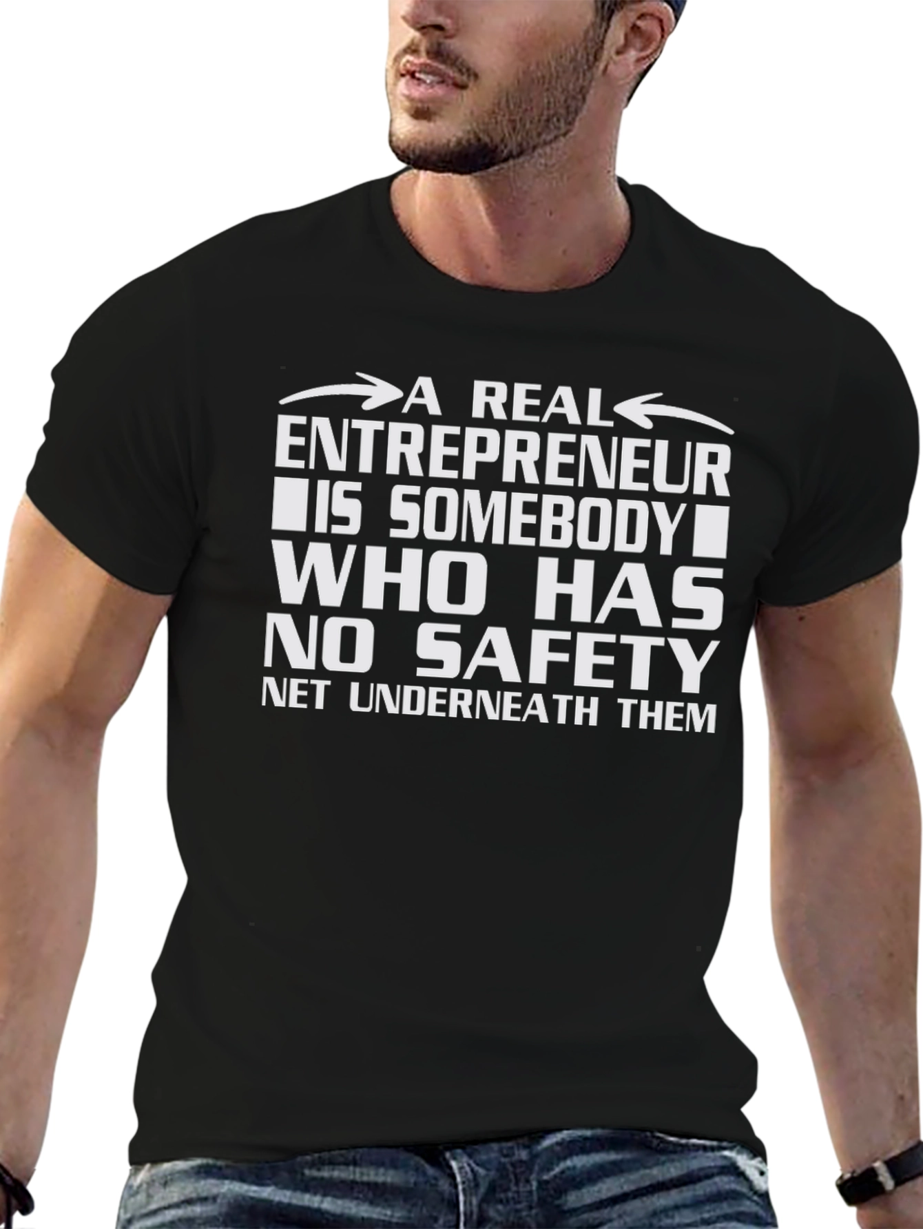 Entrepreneurship T-Shirt: No Safety Net