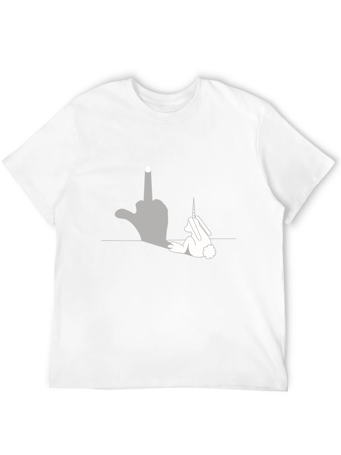 Funny Unicorn Shadow T-Shirt