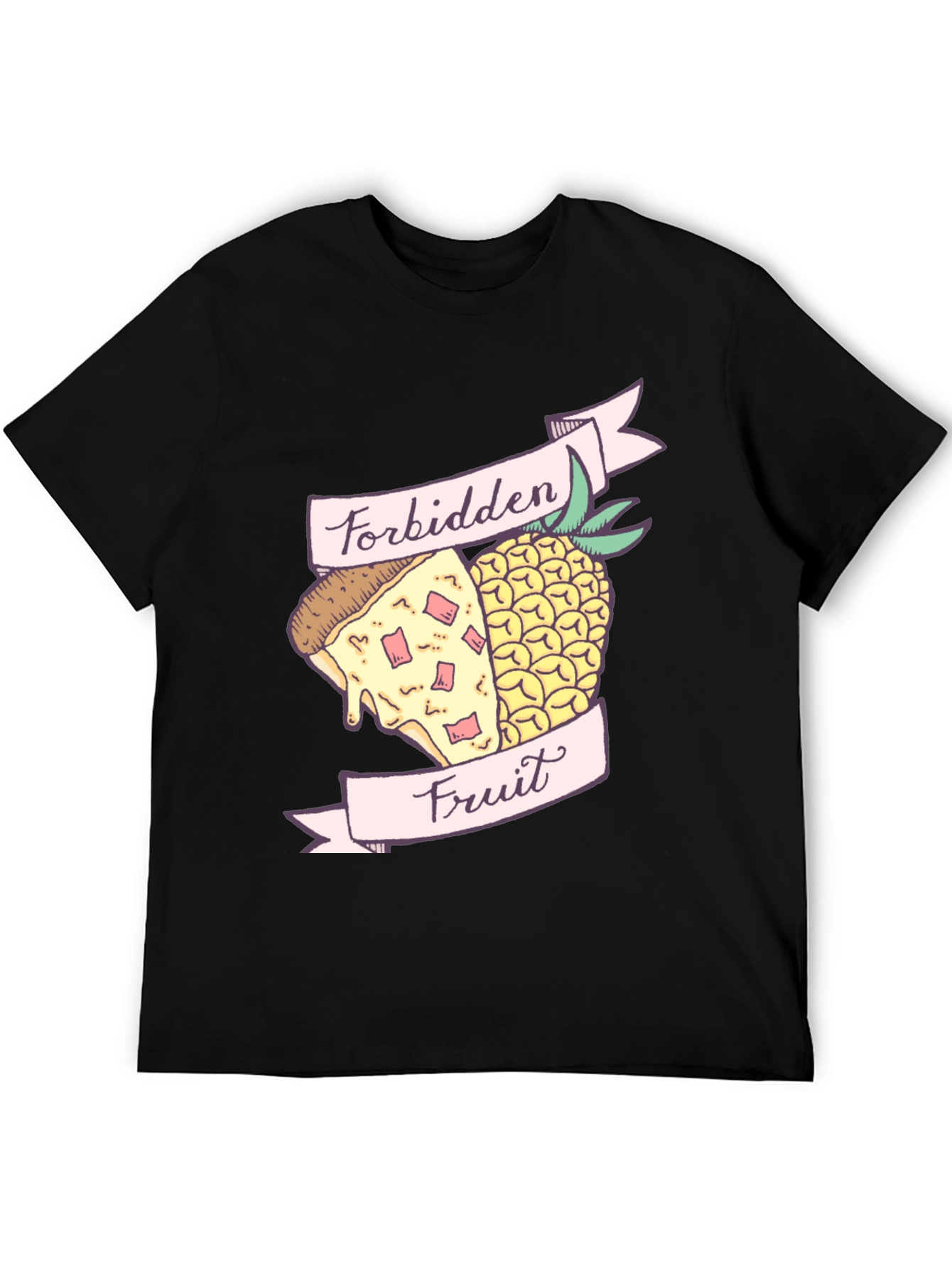 Forbidden Fruit Pizza & Pineapple Graphic Tee