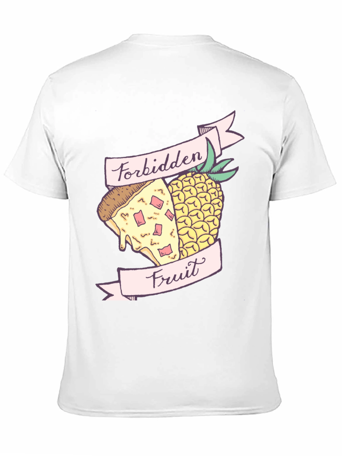 Forbidden Fruit Pizza & Pineapple Graphic Tee