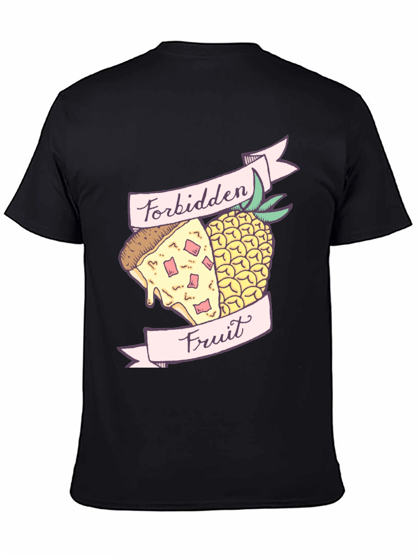Forbidden Fruit Pizza & Pineapple Graphic Tee