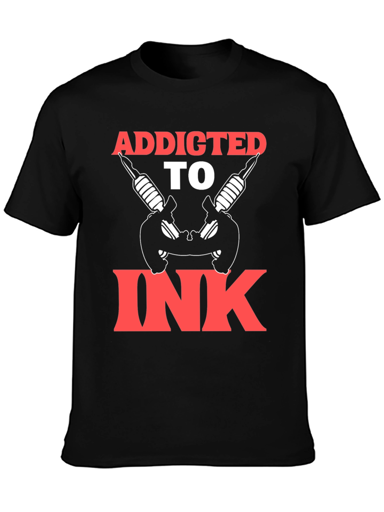 Addicted To Ink T-Shirt Tattoo Art Graphic Tee