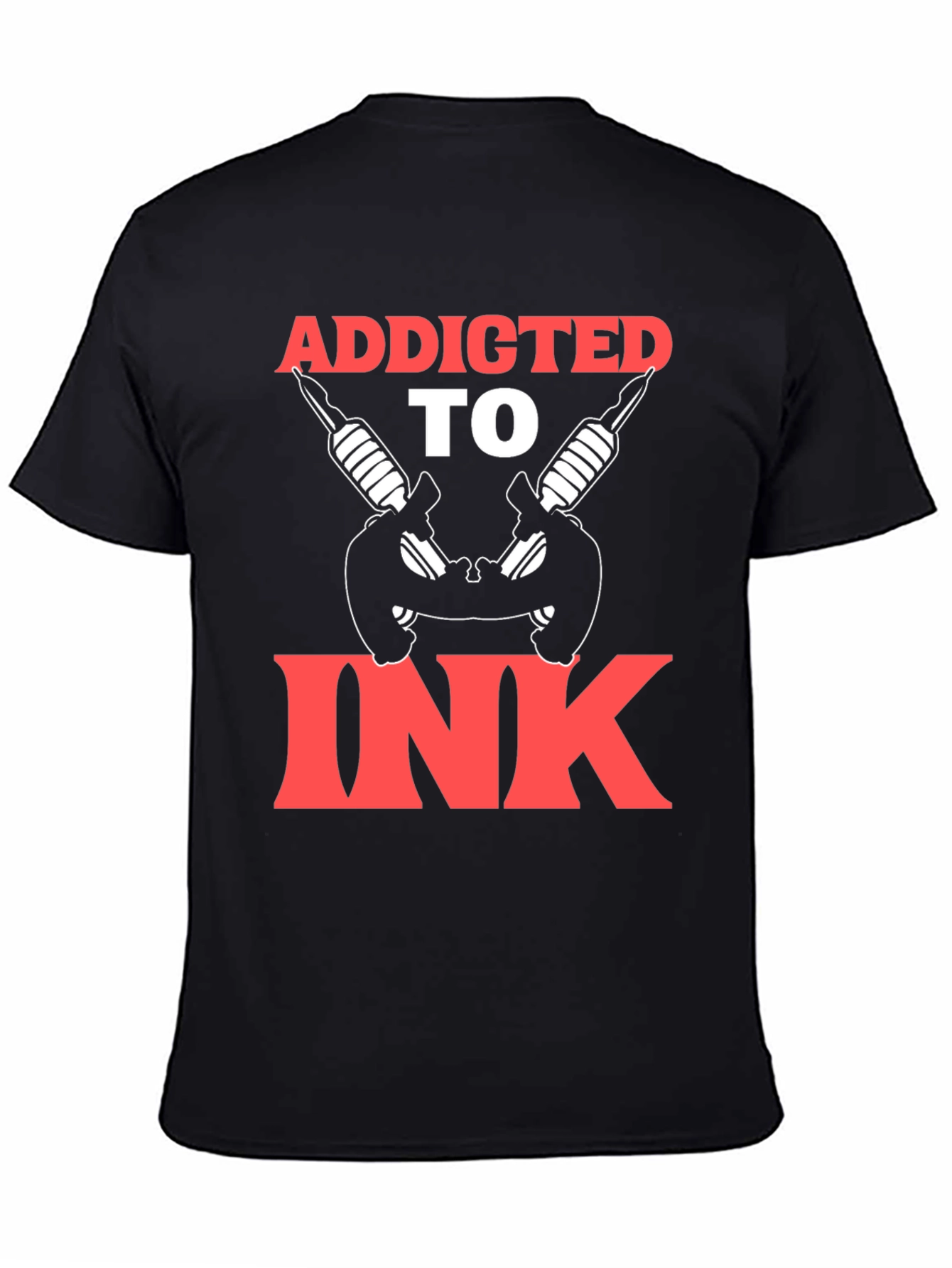 Addicted To Ink T-Shirt Tattoo Art Graphic Tee