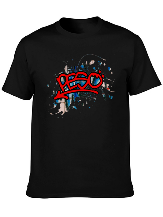 Abstract Graphic Tee - Edgy Streetwear