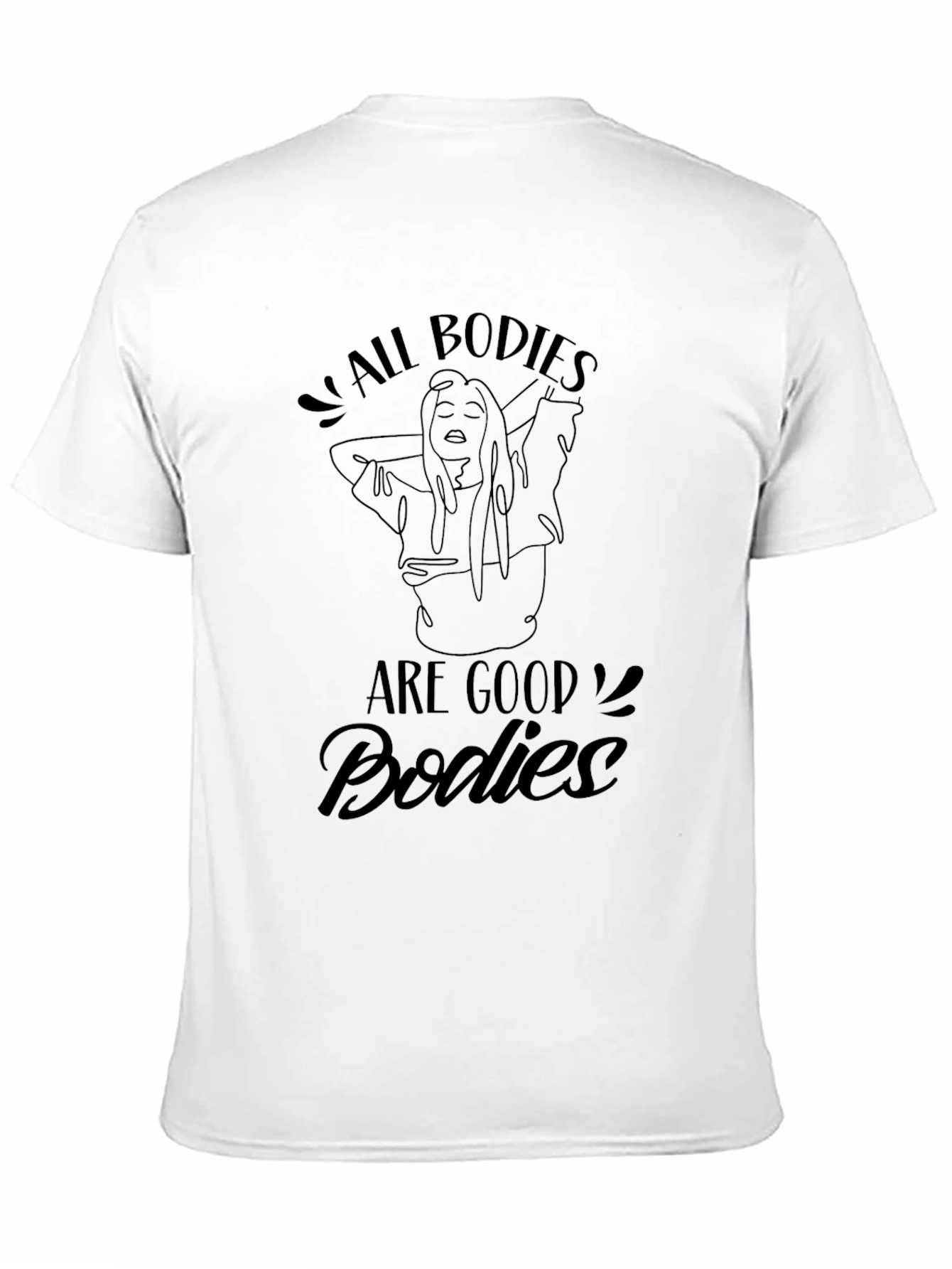 All Bodies Are Good Bodies Black T-Shirt