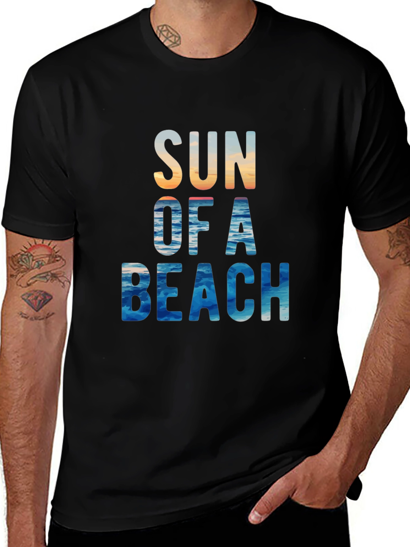 Sun of a Beach Graphic T-Shirt