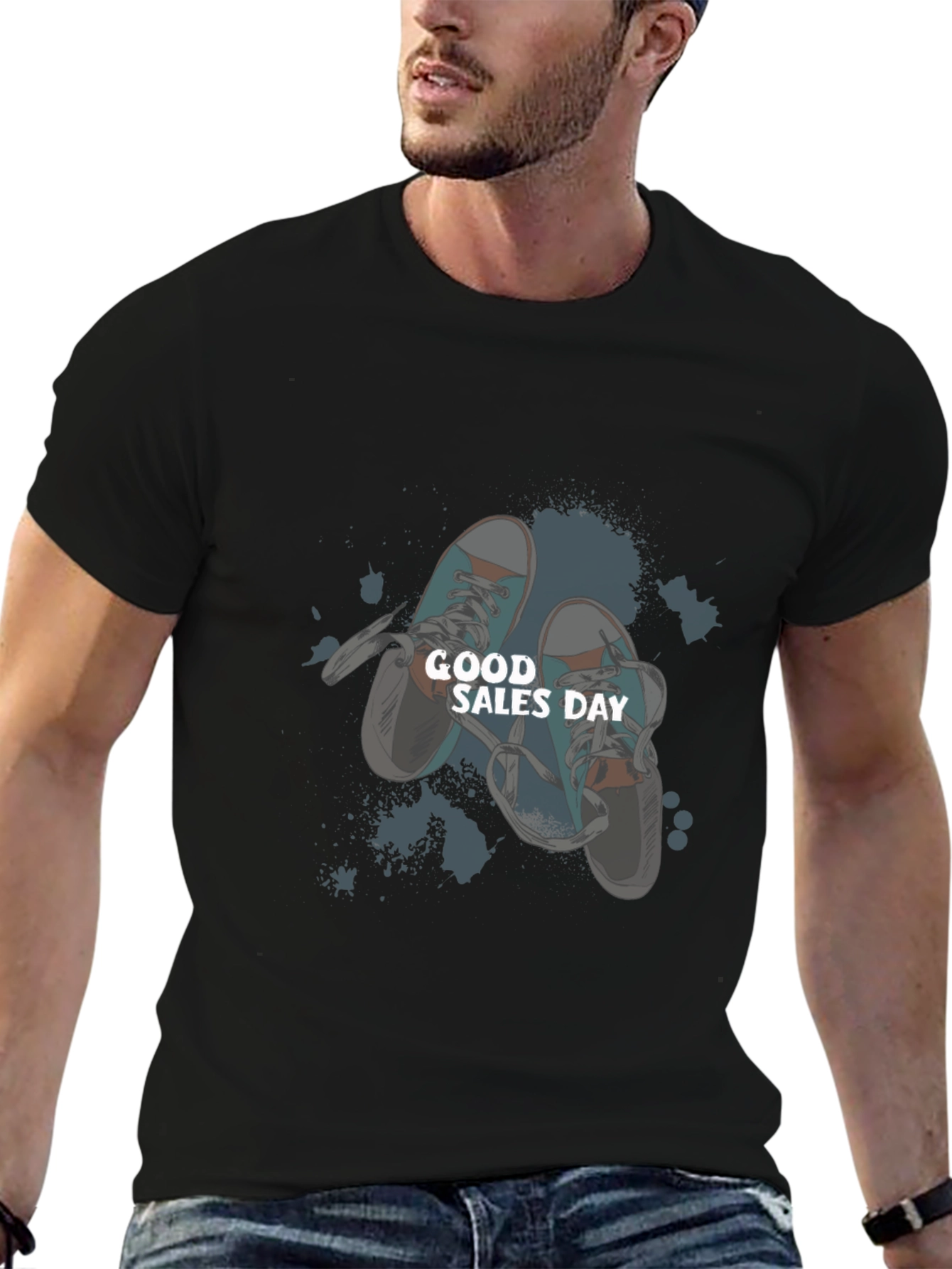 Cool Graphic Tee - Good Sales Day T-Shirt