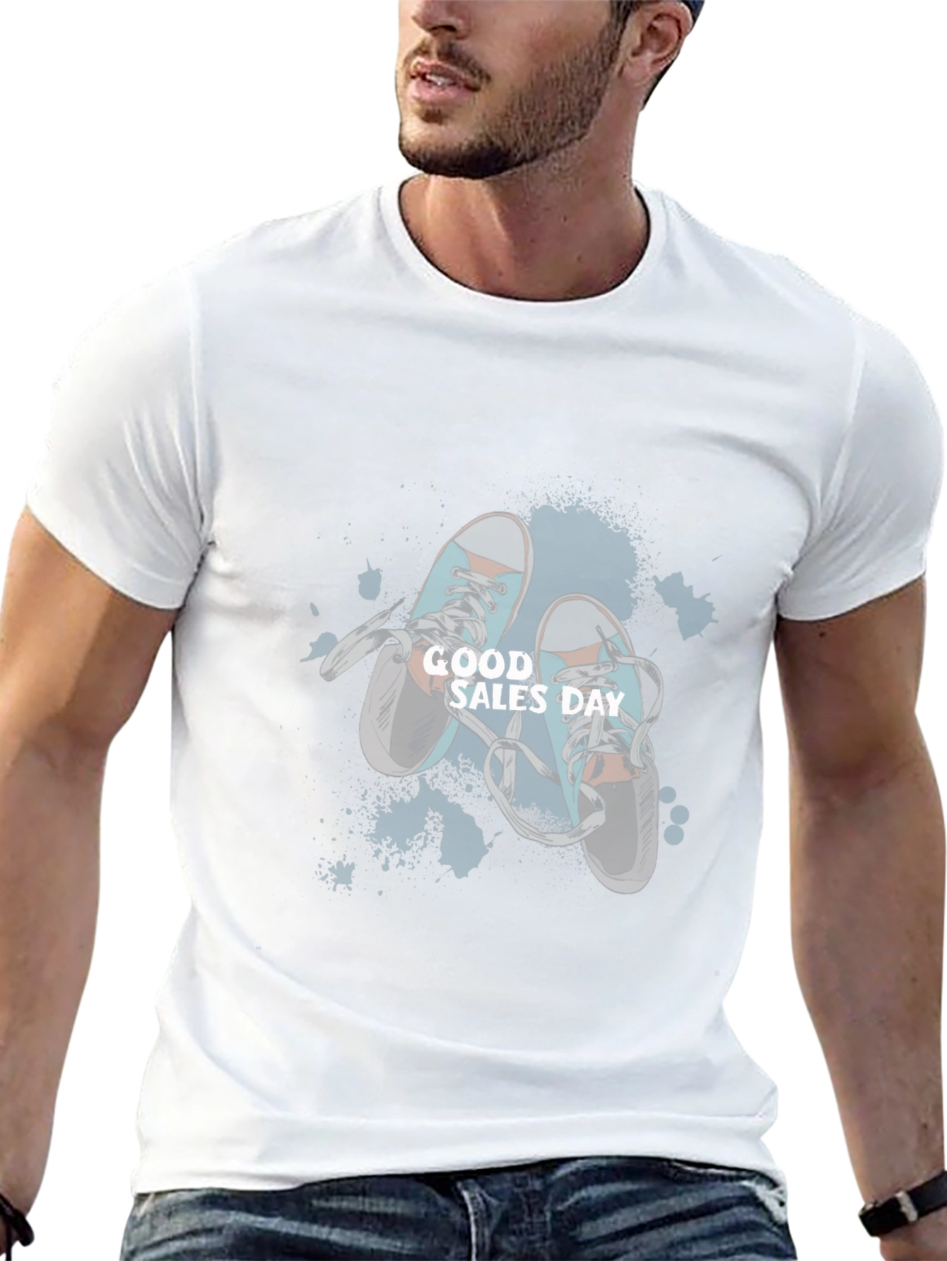 Cool Graphic Tee - Good Sales Day T-Shirt