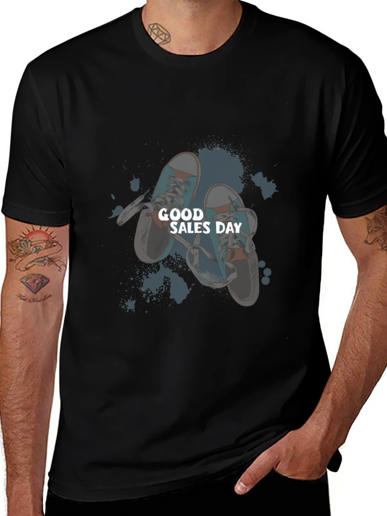 Cool Graphic Tee - Good Sales Day T-Shirt