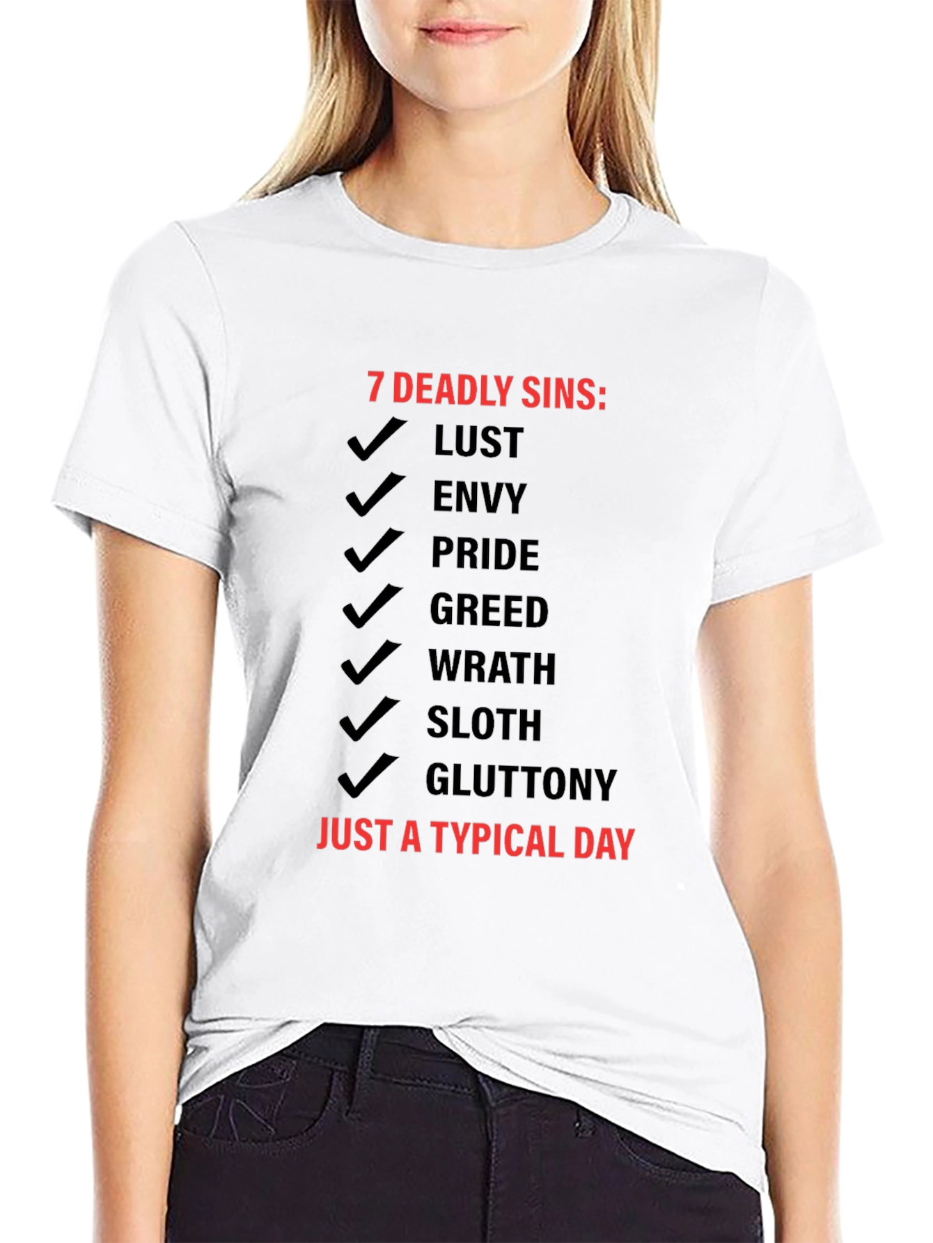 7 Deadly Sins T-Shirt - Typical Day