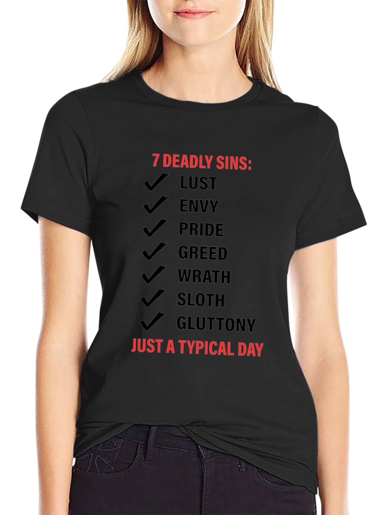 7 Deadly Sins T-Shirt - Typical Day