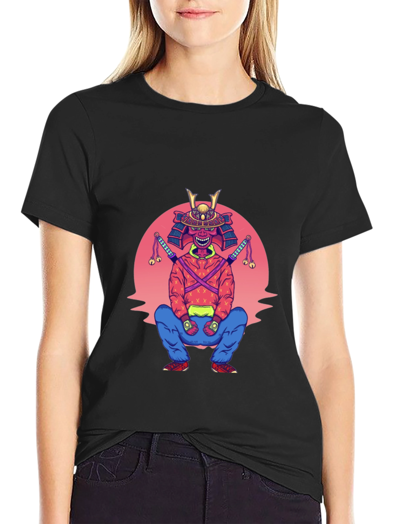 Samurai Graphic T-Shirt - Unique Streetwear Design