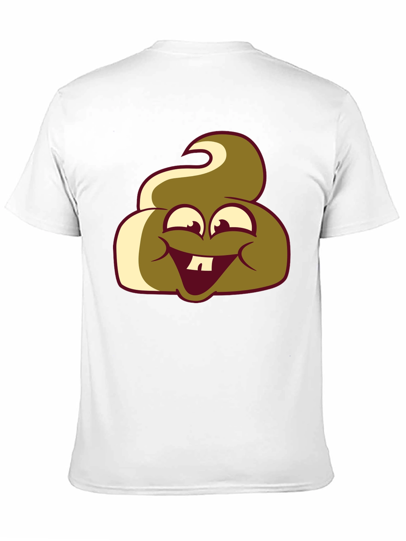 Funny Poop Emoji Graphic T-Shirt