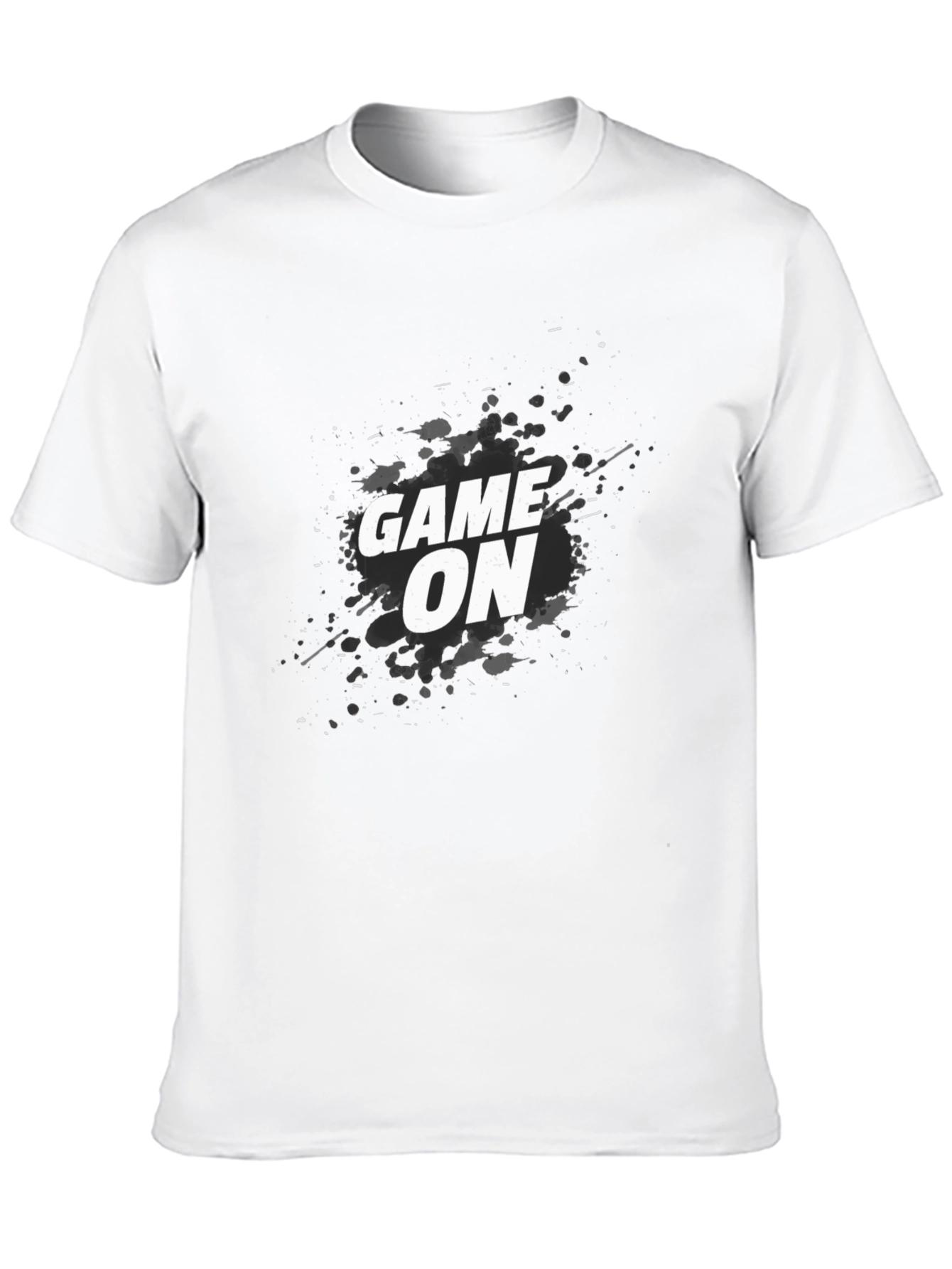 Game On Graphic Tee - Cool Casual Black T-Shirt