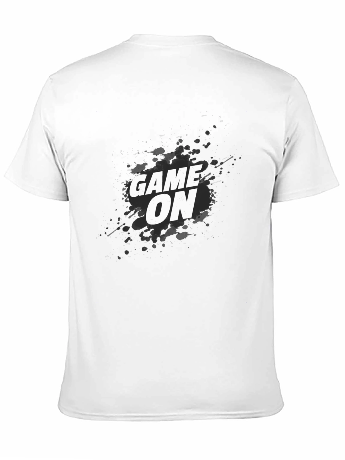 Game On Graphic Tee - Cool Casual Black T-Shirt