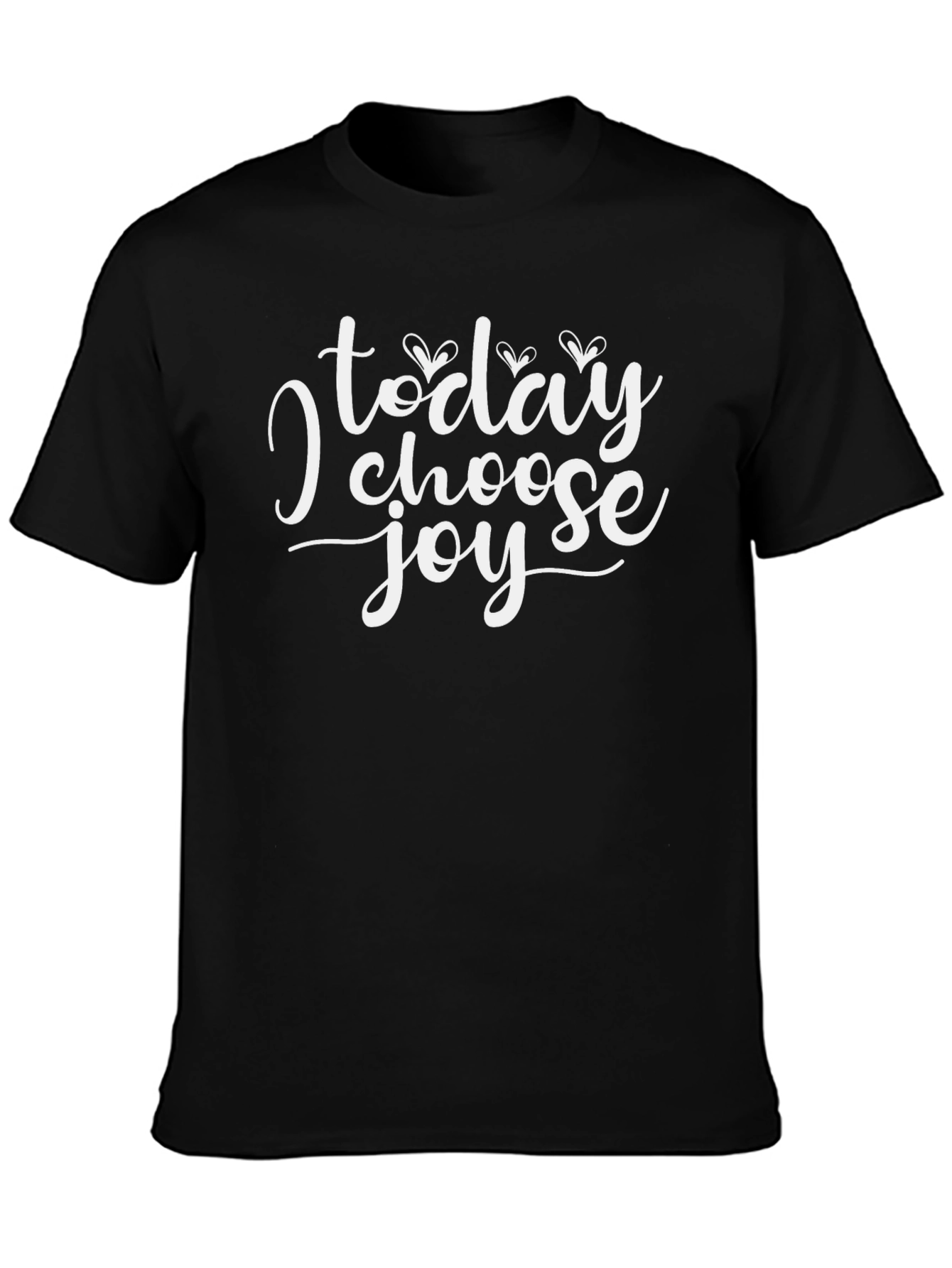 Choose Joy Graphic Tee - Black