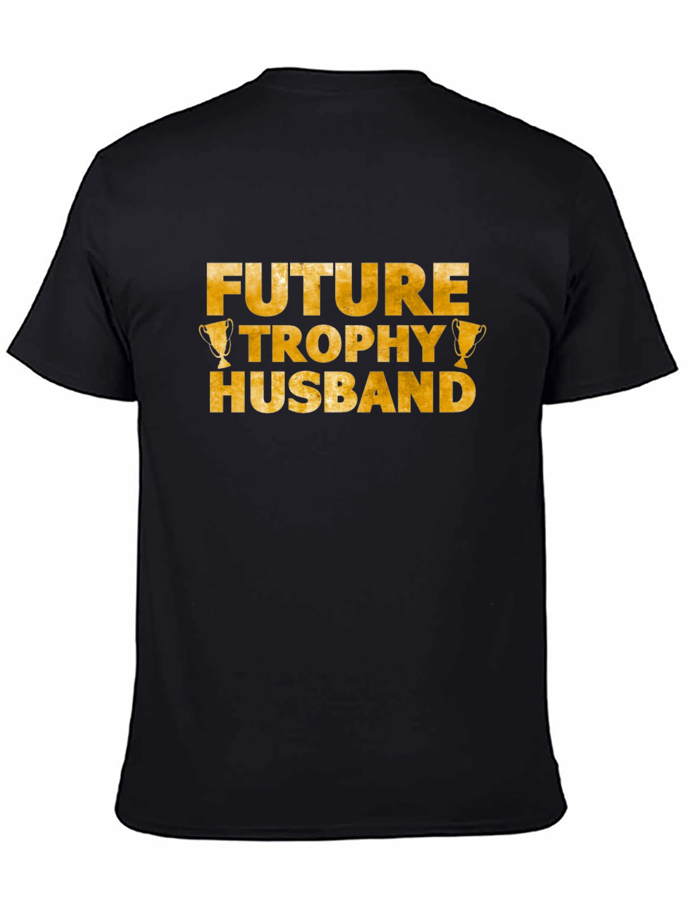 Future Trophy Husband Graphic Tee - Black