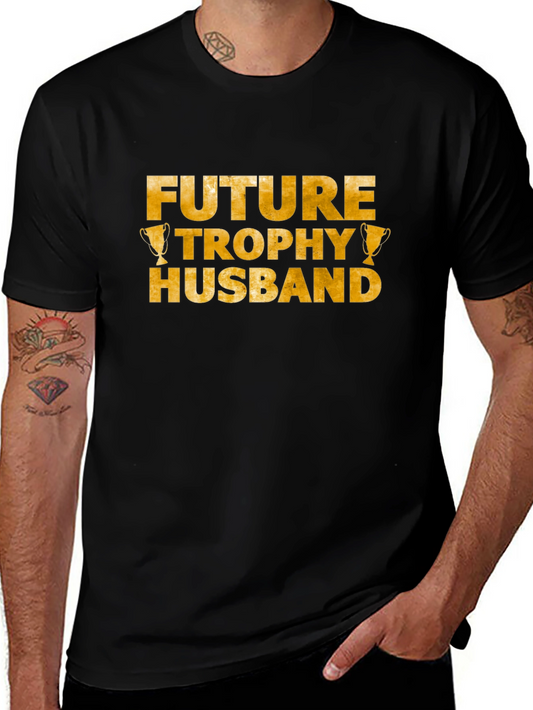 Future Trophy Husband Graphic Tee - Black