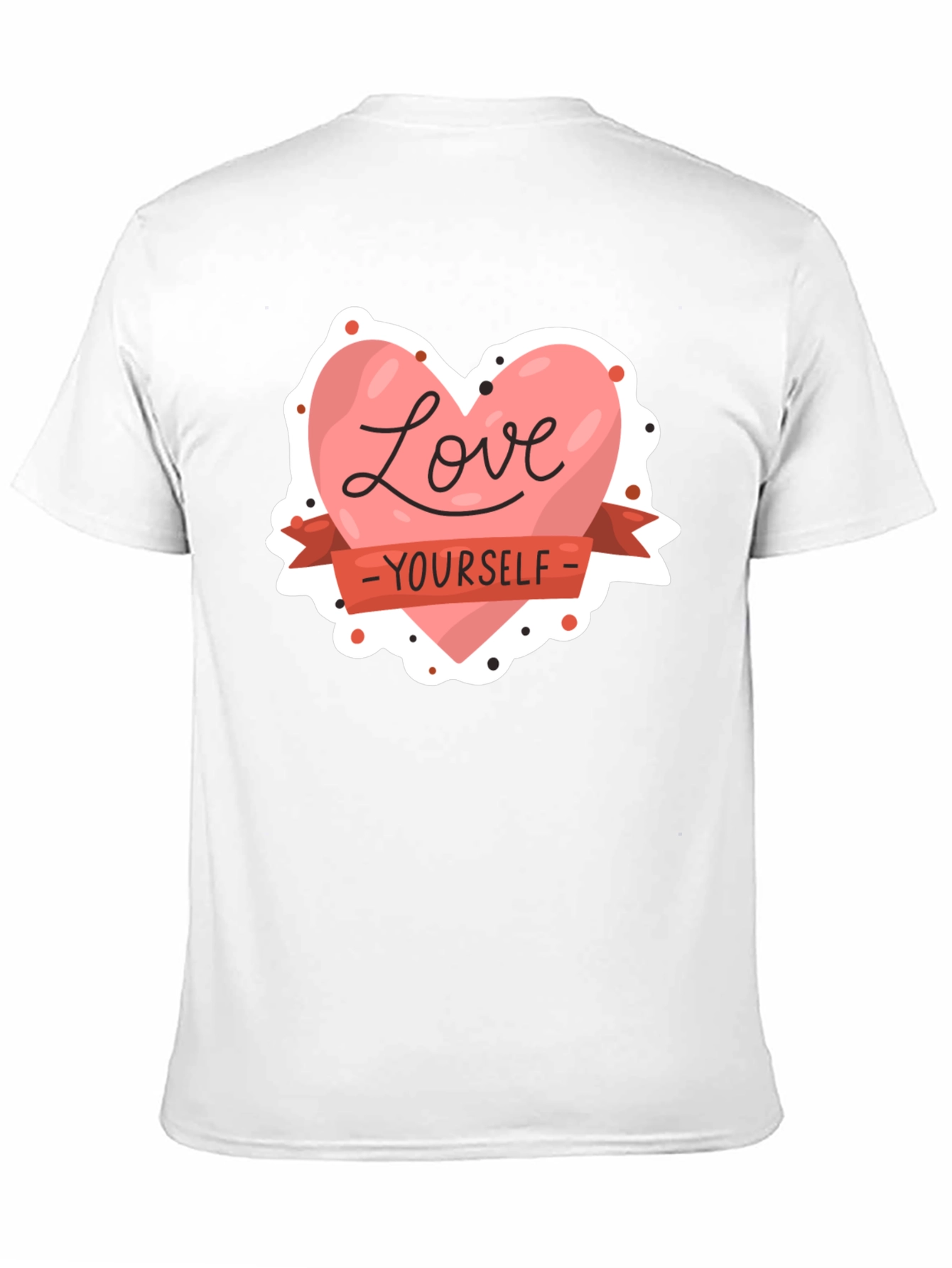 Love Yourself Graphic Tee - Stylish Black Shirt