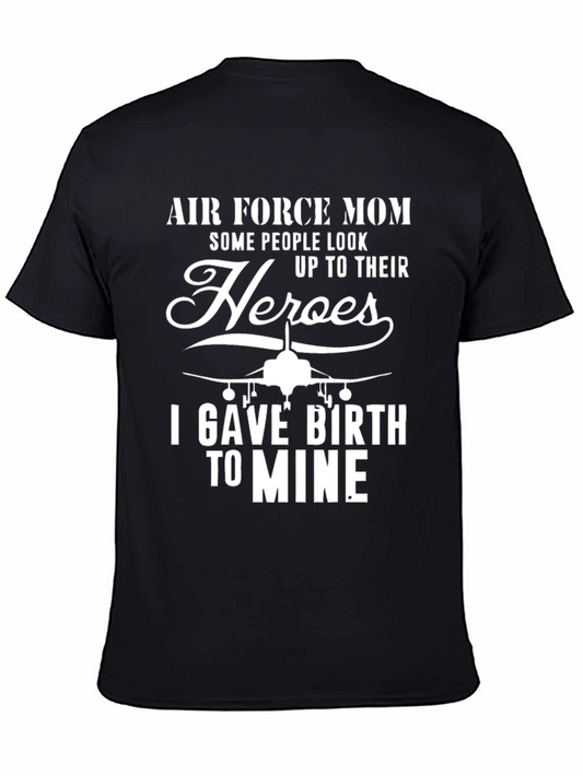 Air Force Mom T-Shirt - Heros Mother