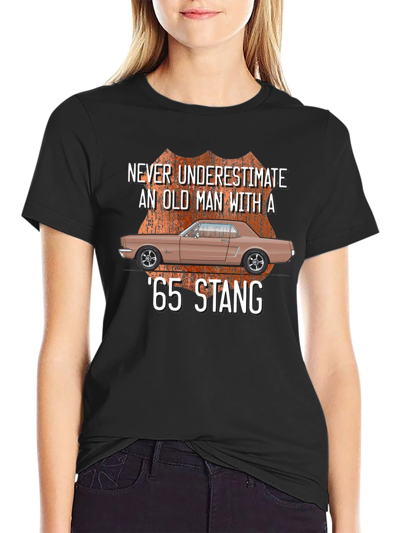 Never Underestimate 65 Stang T-Shirt