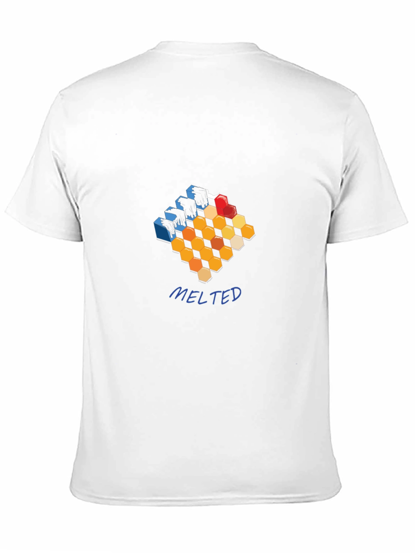 Abstract Melted Graphic Tee