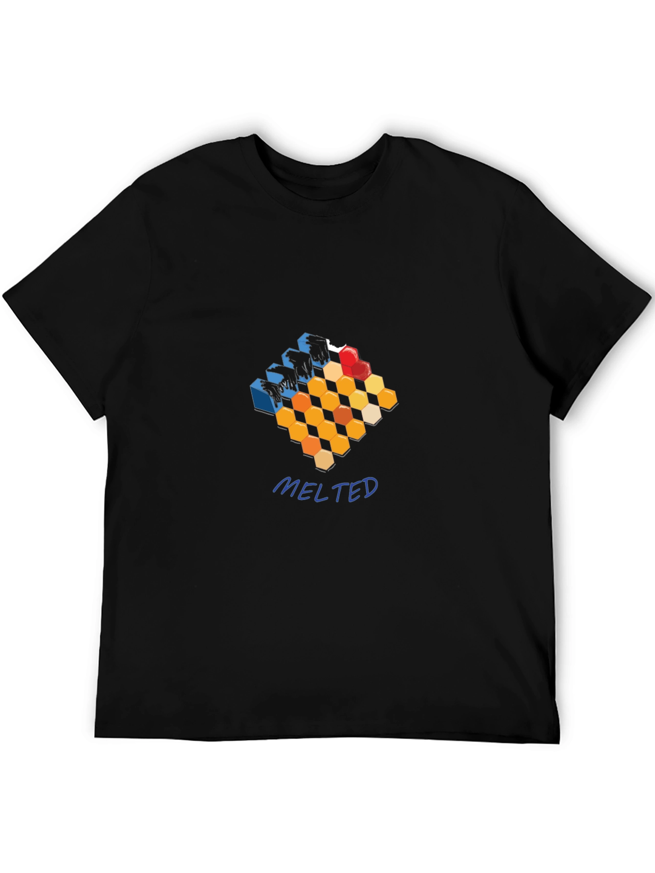 Abstract Melted Graphic Tee