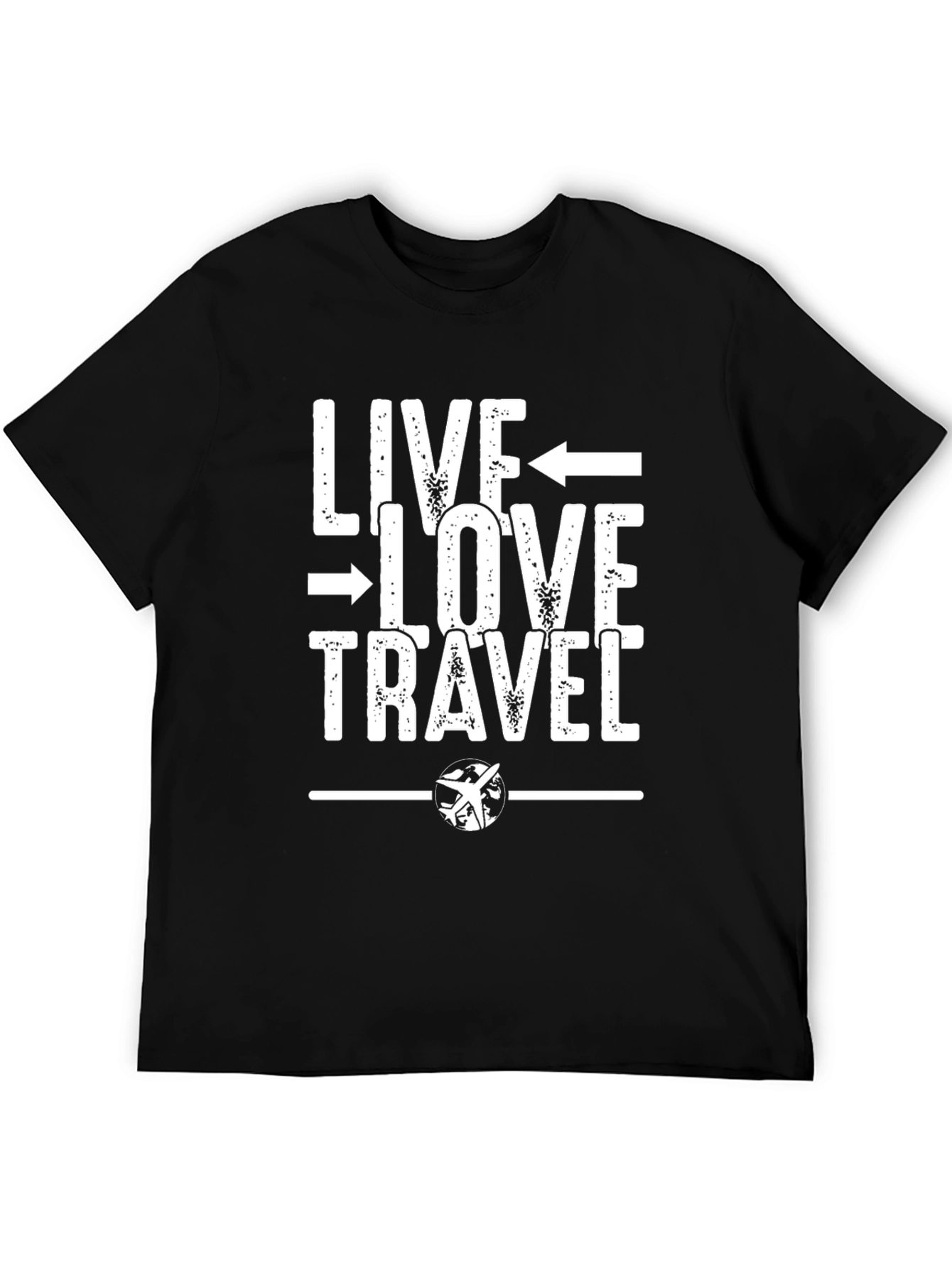 Live Love Travel Graphic Tee - Adventure T-Shirt