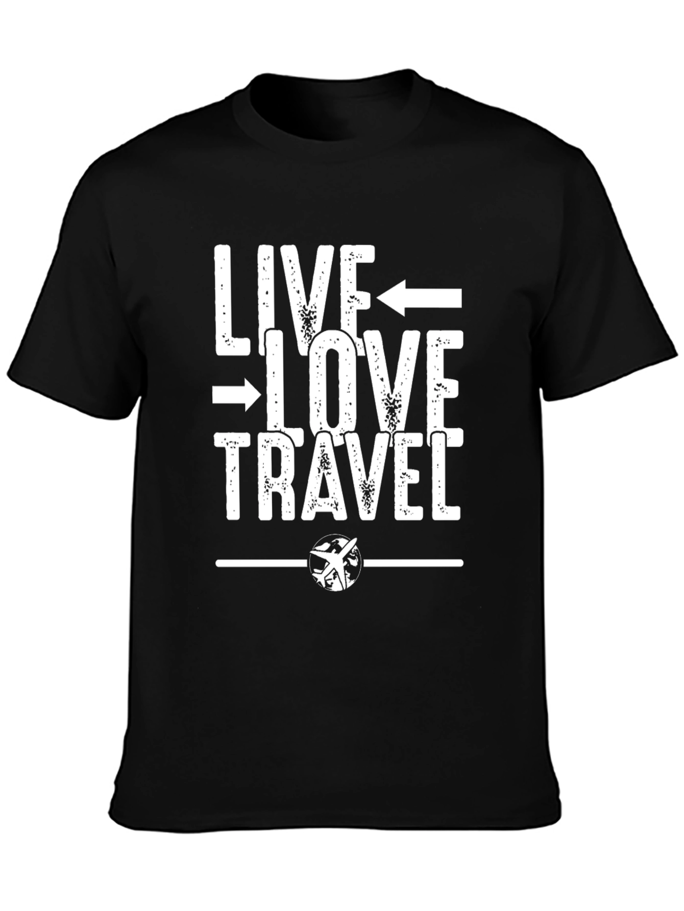 Live Love Travel Graphic Tee - Adventure T-Shirt