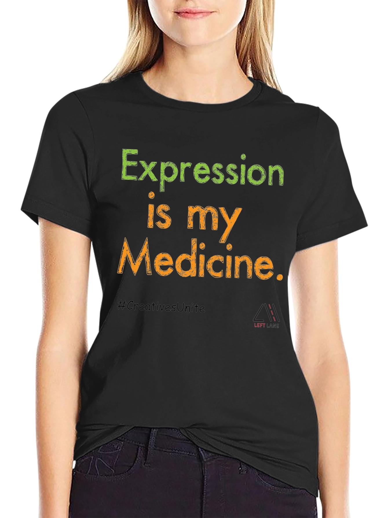 Expression is My Medicine Tee