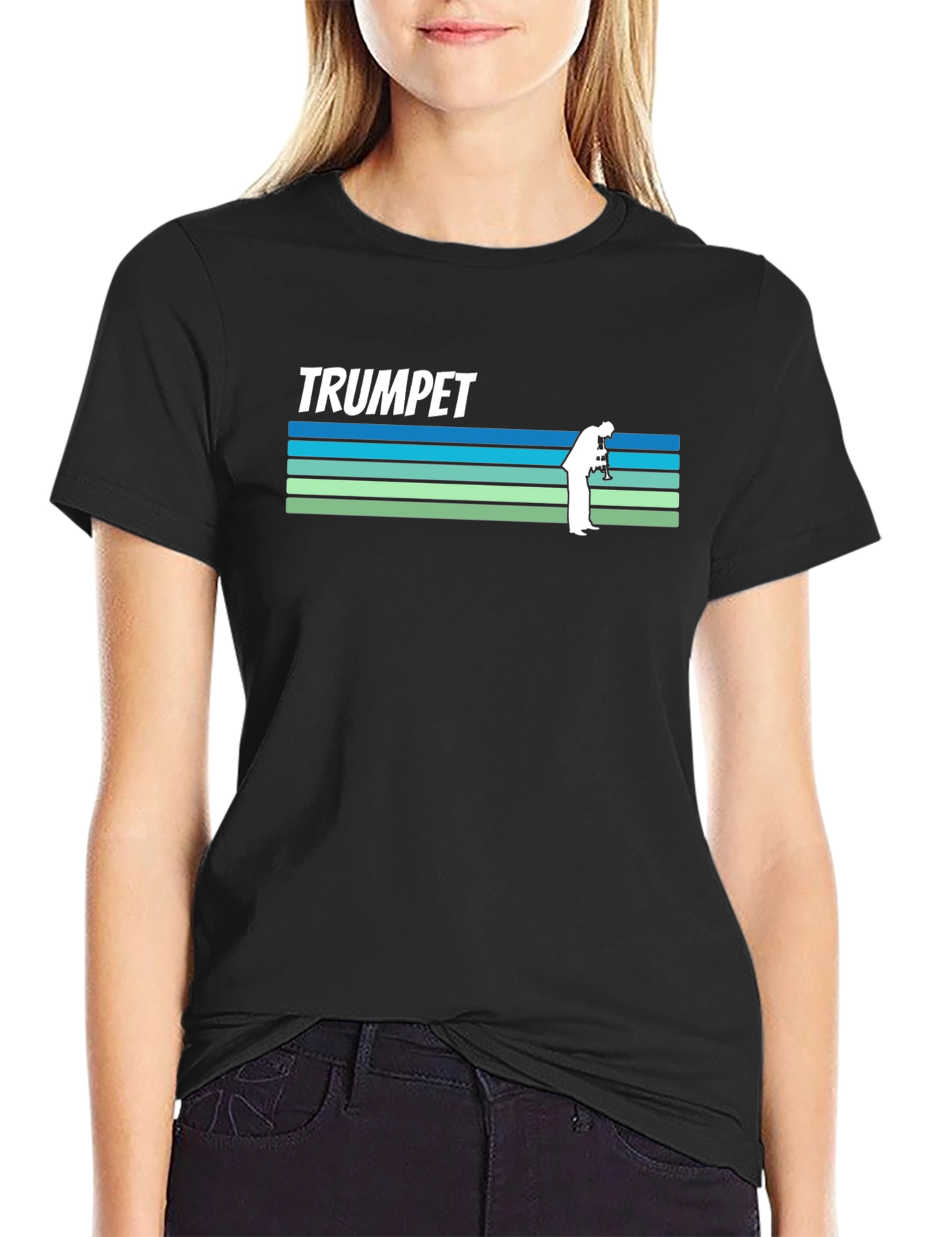 Trumpet Player Graphic T-Shirt