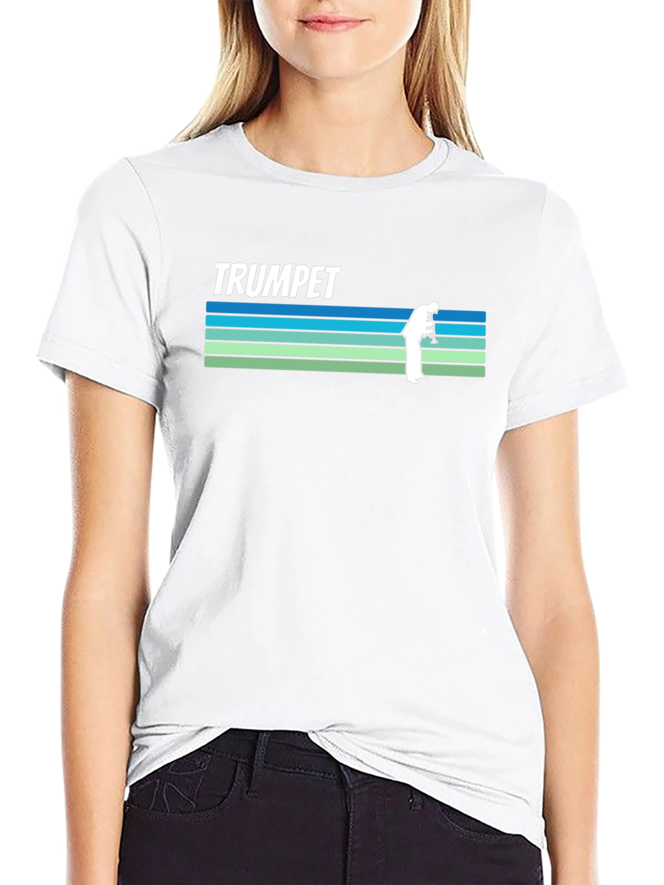 Trumpet Player Graphic T-Shirt