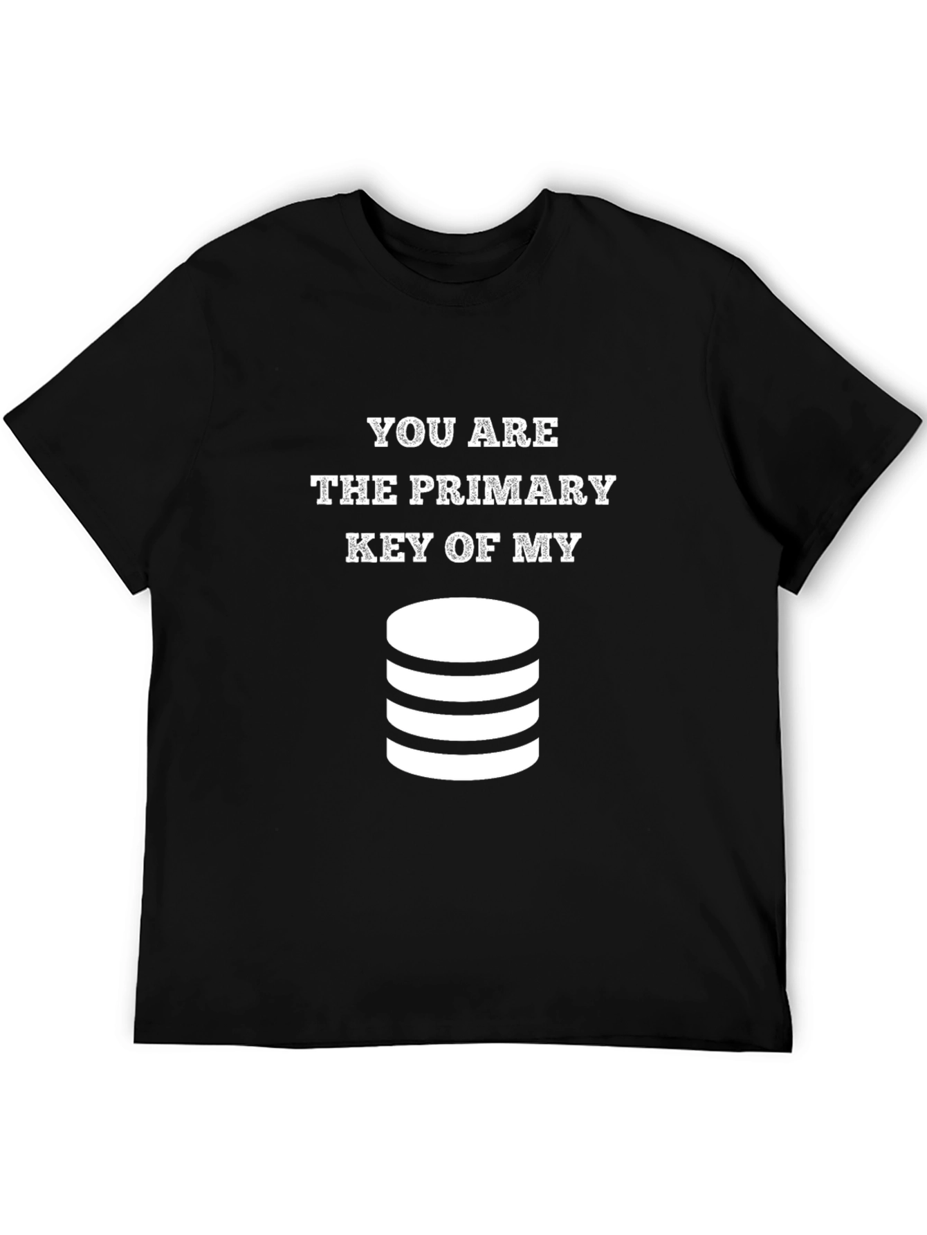 Primary Key T-Shirt - Database Love