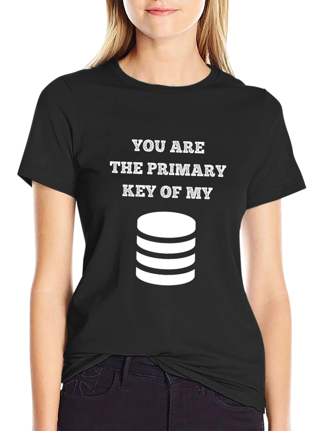 Primary Key T-Shirt - Database Love