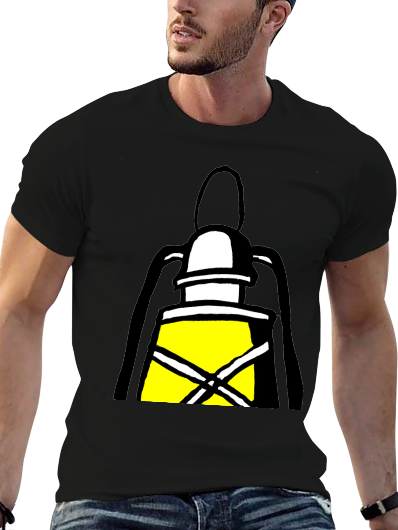 Novelty Lantern Graphic T-Shirt