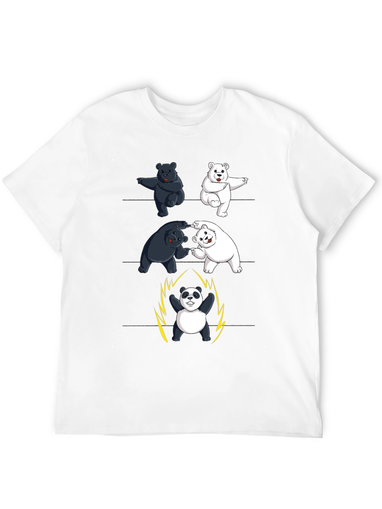 Fusion Dance Bear Power-Up T-Shirt